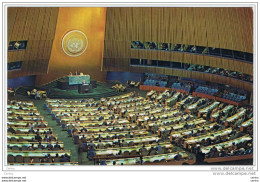 NEW  YORK:   O.N.U.  GENERAL  ASSEMBLY  HALL  -  PHOTO  -  FP - Manhattan