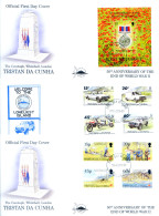 Annate Complete 1995-1996. FDC. - Tristan Da Cunha