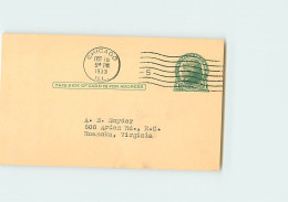 USA - Intero Postale - Stationery - 1c. - JEFFERSON -  CHICAGO - 1921-40