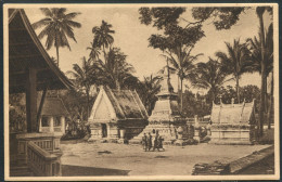 Luang-Prabang - Laos - Cour De Vat Maï - Cliché Du Gouvernement Général De L'Indo-Chine - See 2 Scans - Laos