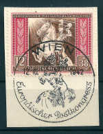 MiNr. 822 Abart Gestempelt - Plaatfouten & Curiosa