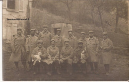 Militaria SoldatsArmée - France Militaria Vierge Chevreau Chevreau Chevre Goat Chien Carte Photo Goat - Personnages