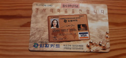 Phonecard South Korea - Credit Card, VISA - Corée Du Sud