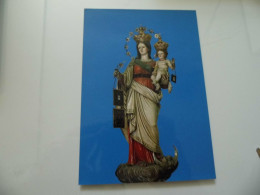 Cartolina "MILAZZO Padri Carmelitani MADONNA DEL CARMINE Del 1737 Opera Di Angelo Occhino" - Gemälde, Glasmalereien & Statuen