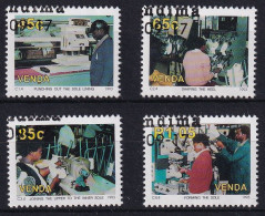 MiNr. 258 - 261 Südafrika, Venda    1993, 17. Sept. Schuhindustrie - Mit ET-Eckstempel - Venda