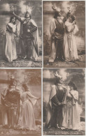 Set Mit 12 Ansichtskarten Lohengrin, Aufführung Um 1910 - Opera