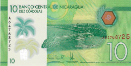 NICARAGUA P210b 10 CORDOBAS  #A  2019 UNC. - Nicaragua