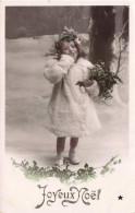 ENFANTS - Joyeux Noël - Carte Postale Ancienne - Portraits