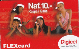 TARJETA DE CURAÇAO DE NAVIDAD DE DIGICEL (CHRISTMAS) - Navidad