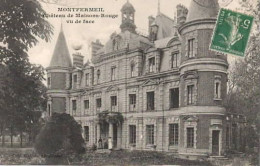93 . MONTFERMEIL . Château De Maison Rouge Vue De Face . - Montfermeil