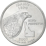 Monnaie, États-Unis, Quarter, 2007, U.S. Mint, Philadelphie, SPL, Cupronickel - Kazachstan