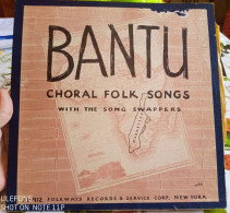 Lp 33 Giri "Bantu" 1955 - Country & Folk