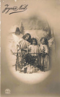 ENFANTS - Joyeux Noël - Carte Postale Ancienne - Portraits