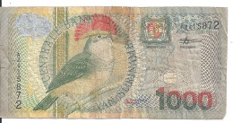 SURINAME 1000 GULDEN 2000 VF P 151 - Surinam