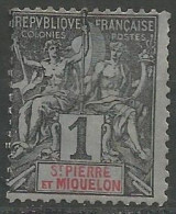 SAINT PIERRE ET MIQUELON N° 59 NEUF Sans Gomme - Unused Stamps