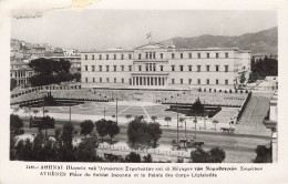 GRECE - Athènes - Place Du Soldat Inconnu Et Le Palais Des Corps Législatifs - Carte Postale Ancienne - Griechenland