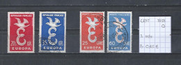 (TJ) Europa CEPT 1958 - 2 Sets (gest./obl./used) - 1958