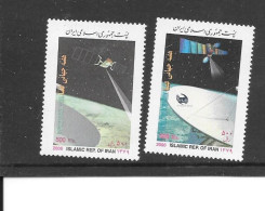 IRAN 2000 - Set Of 2  Stamps - SPACE  Sse Scan - Iran