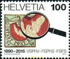 346166 MNH SUIZA 2015 125 AÑOS DE LA FILATELIA - Unused Stamps