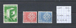 (TJ) Europa CEPT 1959 - 2 Sets (gest./obl./used) - 1959
