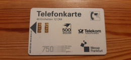 Phonecard Germany S 09 07.90. 500 Jahre Post 100.000 Ex. - S-Reeksen : Loketten Met Reclame Van Derden