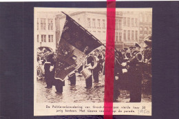 Antwerpen - Politie Verbroedering Bestaat 50 Jaar - Orig. Knipsel Coupure Tijdschrift Magazine - 1950 - Unclassified
