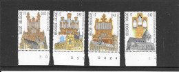BELGIUM 2000  Churches With Organs (4)  -   See Scan - Unused Stamps