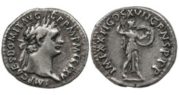 Roman Imperial Domitian AR Denarius. Rome, AD 92-93 - La Dinastía Flavia (69 / 96)