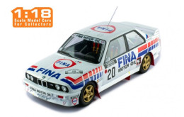 BMW M3 E30 - Fina - Marc Duez/Alain Lopes - Rally 1000 Lakes 1989 #20 - Ixo (1:18) - Ixo