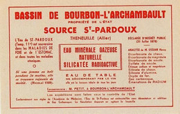 Bassin De Bourbon-L'Archambault Source St-Pardoux Theneuille Allier Radium (Photo) - Mestieri