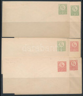 1871 Könyvnyomás 3 X 3kr, 3 X 5kr, 7 X 10kr és 15kr Díjjegyes Boríték (min. 37.500) - Otros & Sin Clasificación