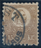 O 1871 Kőnyomat 15kr (35.000) Sign: Zenker BPP - Other & Unclassified