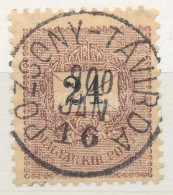 O 1899 Feketeszámú Krajcáros 24kr "POZSONY-TÁVIRDA" 1900 évi Bélyegzéssel (20.000) - Otros & Sin Clasificación