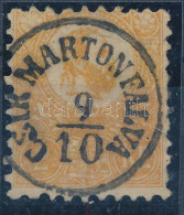 O 1871 Kőnyomat 2kr "CSÍK MARTONFALVA" (25.000 + Gudlin 150 Pont) (fogazási Egyenetlenségek, Ráncok) - Other & Unclassified