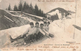 Sport D'Hiver Course De Bobsleight Les Avants Sur Montreux Col De Sonloup - Montreux