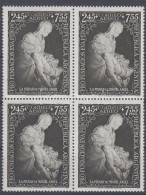 ** Argentína 1951 Michelangelo: Pieta Mi 590 Négyestömb (Mi EUR 120.-) - Altri & Non Classificati