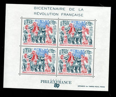 TAAF - YV BF 1 N** MNH Luxe , Revolution - Hojas Bloque