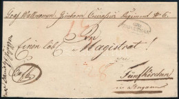 1831 Portós Levél "GR:/TAPOLTSAN" - Fünfkirchen - Other & Unclassified