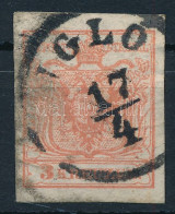 O 1850 3kr "IGLÓ" - Other & Unclassified