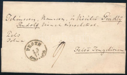 ~1855 Levél "PESTH" - Other & Unclassified