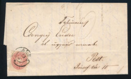 1865 5r Levélen / On Cover "ALDA" - Pest - Other & Unclassified