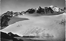 Plateau Du Trient Les Darrays Aig. Dorées Aig. D'Argentière - Trient