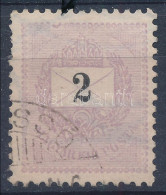 O 1889 2kr Lemezhibával / With Plate Flaw - Other & Unclassified