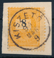 1889 8kr Szép Elfogazással / Shifted Perforation - Other & Unclassified