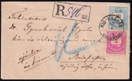 1888 5kr + 10kr Ajánlott Levélen "KIS-KORPÁD / SOMOGY.M." (Gudlin 100 P) - Otros & Sin Clasificación