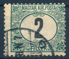 O 1903 Zöldportó "A" 2f Elfogazva - Otros & Sin Clasificación