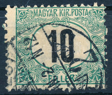 O 1903 Zöldportó "A" 10f Fordított Vízjel - Other & Unclassified