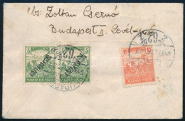 1919 Levél 3 Db Bélyeggel Bajorországba - Other & Unclassified