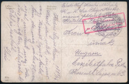 1917 Képeslap / Postcard "Briefzensur Der K.u.k. Seefliegerkorps Pola" - Other & Unclassified