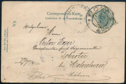 1905 Tábori Posta Képeslap "S.M. Schiff Don Juan D'Austria" - Other & Unclassified